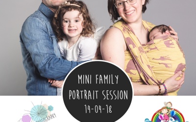 Family Portrait Mini Sessions at Happy Daze – 14/04/18